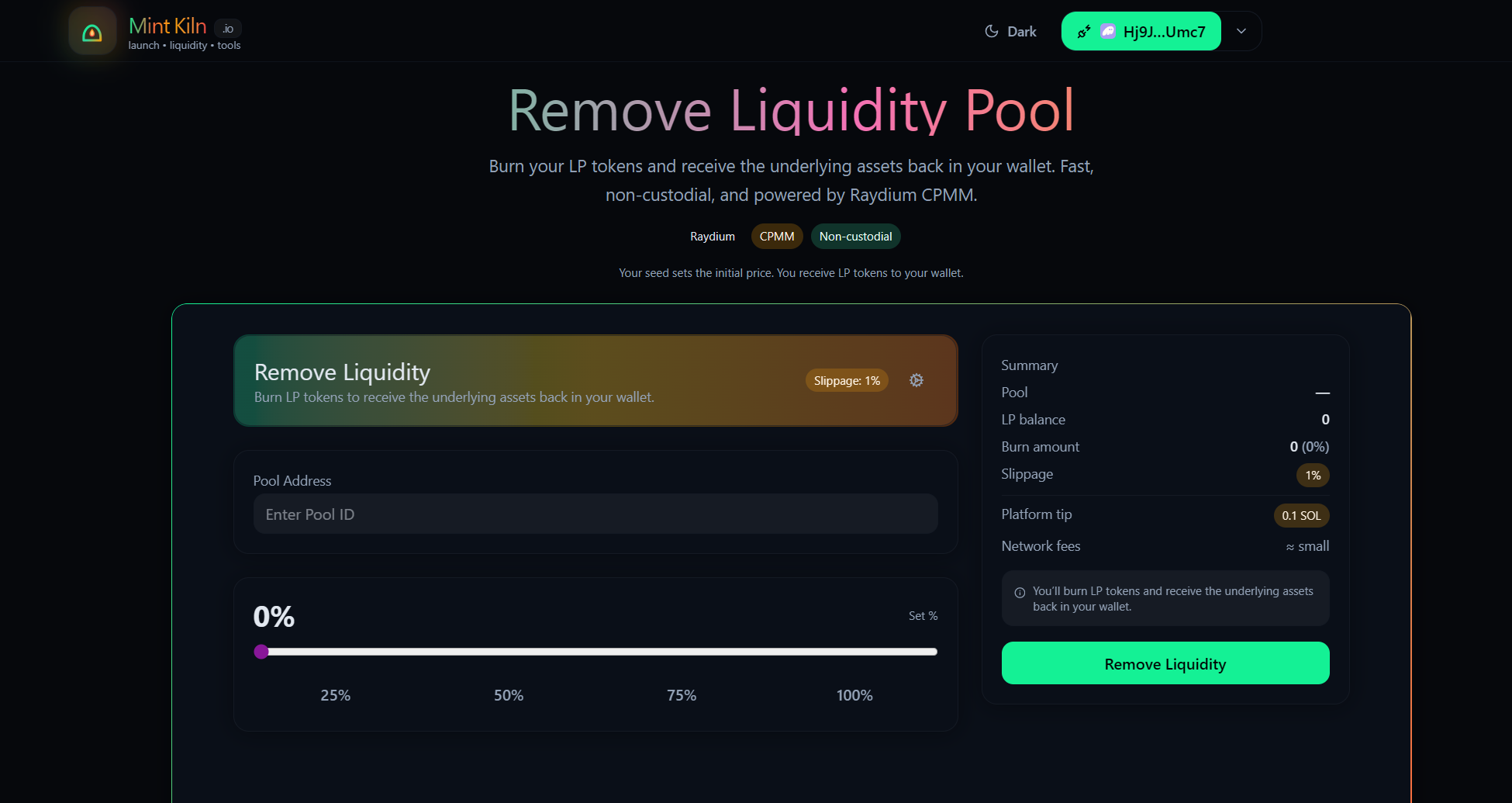 Paste pool and load balance